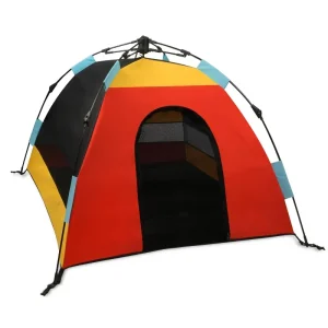 Outdoor Dog Tent in Sunrise <>
