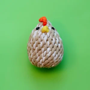 Gugu the Farm Chicken Rope Dog Toy