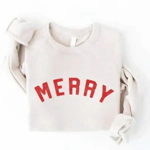 "Merry" Human Sweatshirt