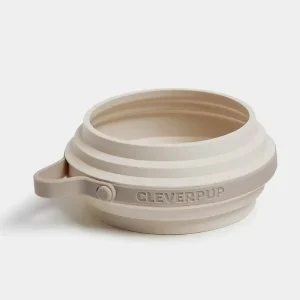 Nomad Collapsible Dog Bowl in Sand