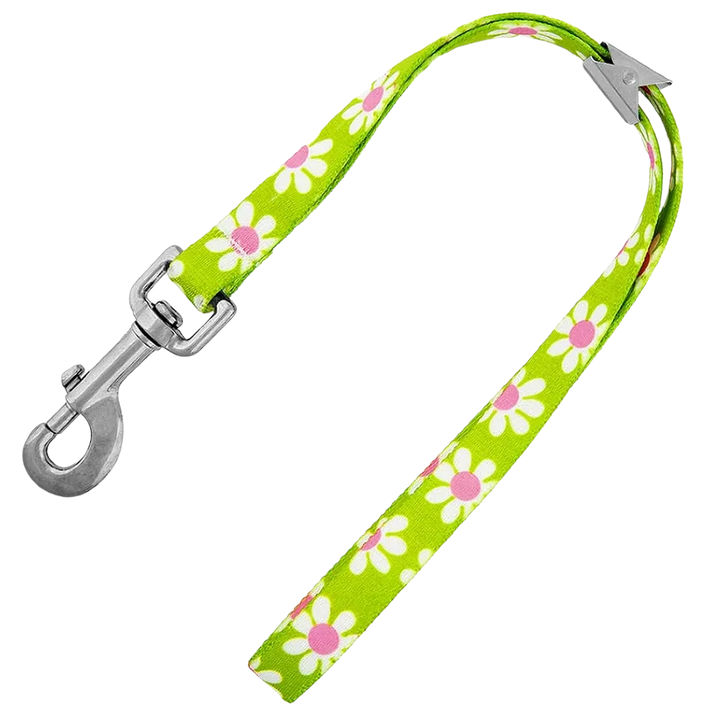 15" Green Daisy Grooming Loop by Loop Dawgy Dawg