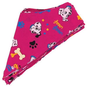 Dog Bandana Design #72 by Cecilia (Set of 10)
