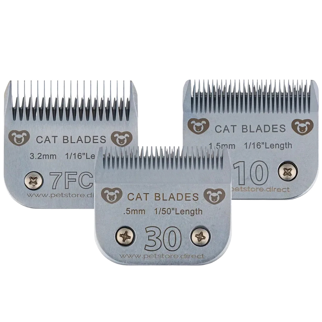 Cat Blades Set of 3 by PetStore.Direct