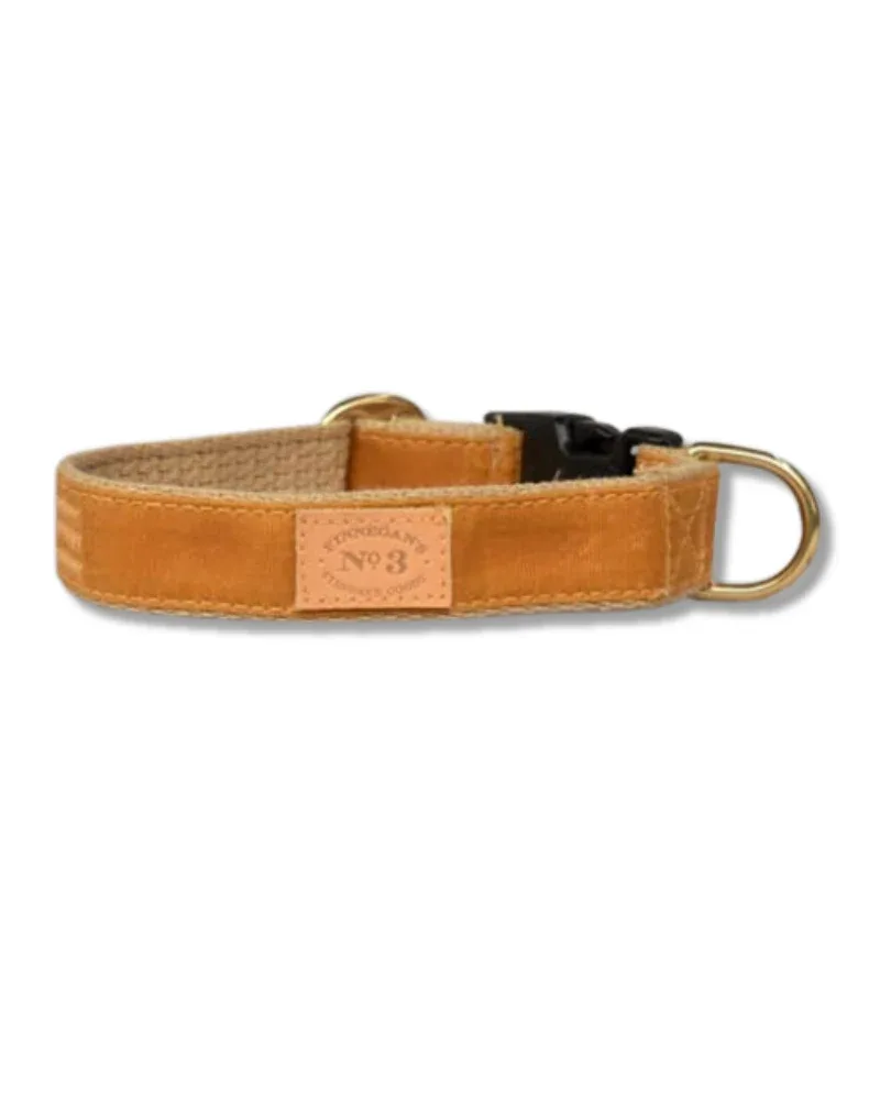 Golden Waxed Dog Lead (Made in the USA) - Image 2