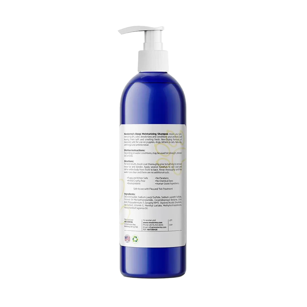 Vanilla Deep Moisturizing Shampoo 16oz by Nexderma - Image 2