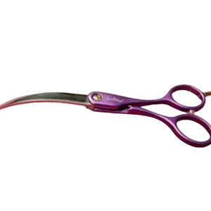 Colibri Super Curved Scissors Amethyst 6.5" by Zolitta