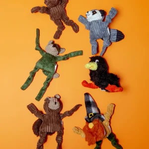 Apple Dumplin' Fall Wee Huggles Plush Squeaky Dog Toys