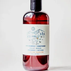 Great Basin Dog Shampoo & Conditioner in Lavender + Vetiver Scent
