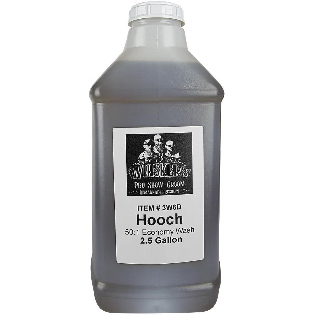 Hooch Economy Wash 2.5 Gallon by 3 Whiskers