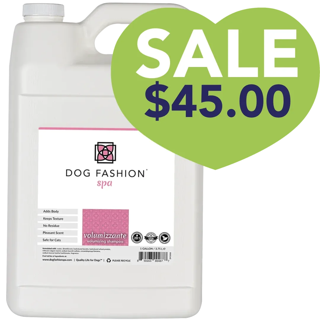 Volumizzante Volumizing Shampoo Gallon by Dog Fashion Spa