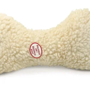 Spot Fleece Dog Toy Bone Natural 1ea/12 in