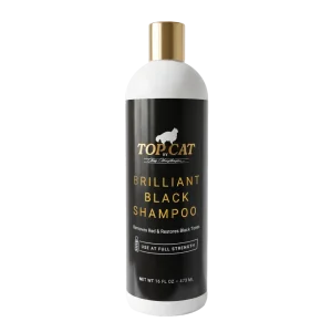 Top Cat Brilliant Black Shampoo 16oz by Chris Christensen