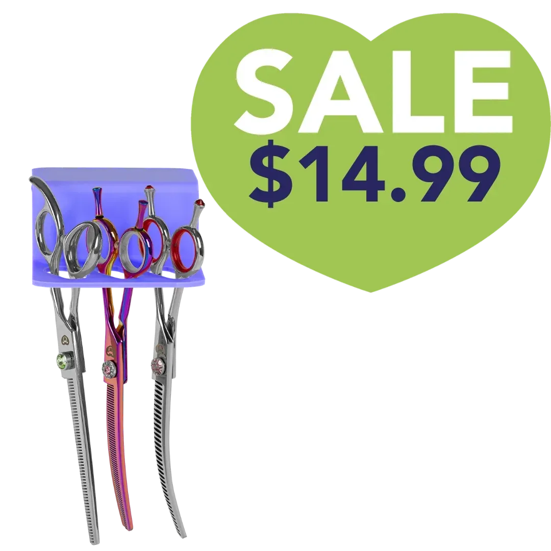 Secure Stick 3 Shear Holder Lavender by PetStore.Direct
