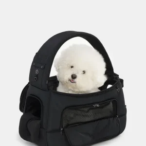 Crossbody VIEW Sling Dog Carrier in Black or Beige
