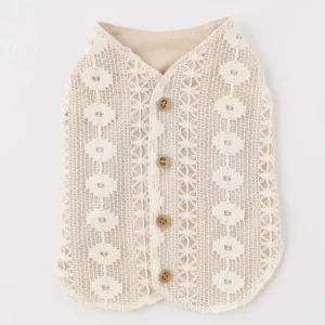 Boho Lace Dog Vest