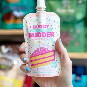 Birthday Bash Peanut Butter Squeeze Pack for Dogs (Made in the USA)