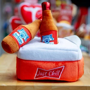 Barkweiser Beer Cooler Interactive Dog Toy