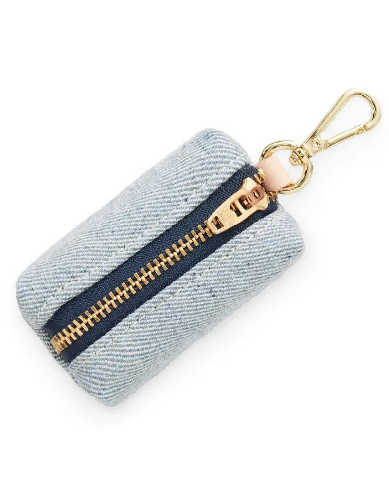 Upcycled Denim Waste Bag Dispenser (Made in the USA) - Image 2