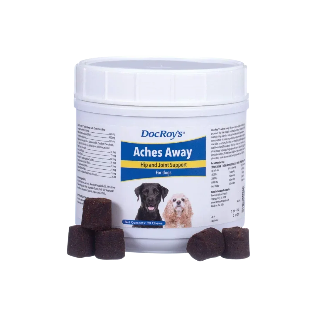 Aches Away 90ct Regular Chew by Doc Roy's