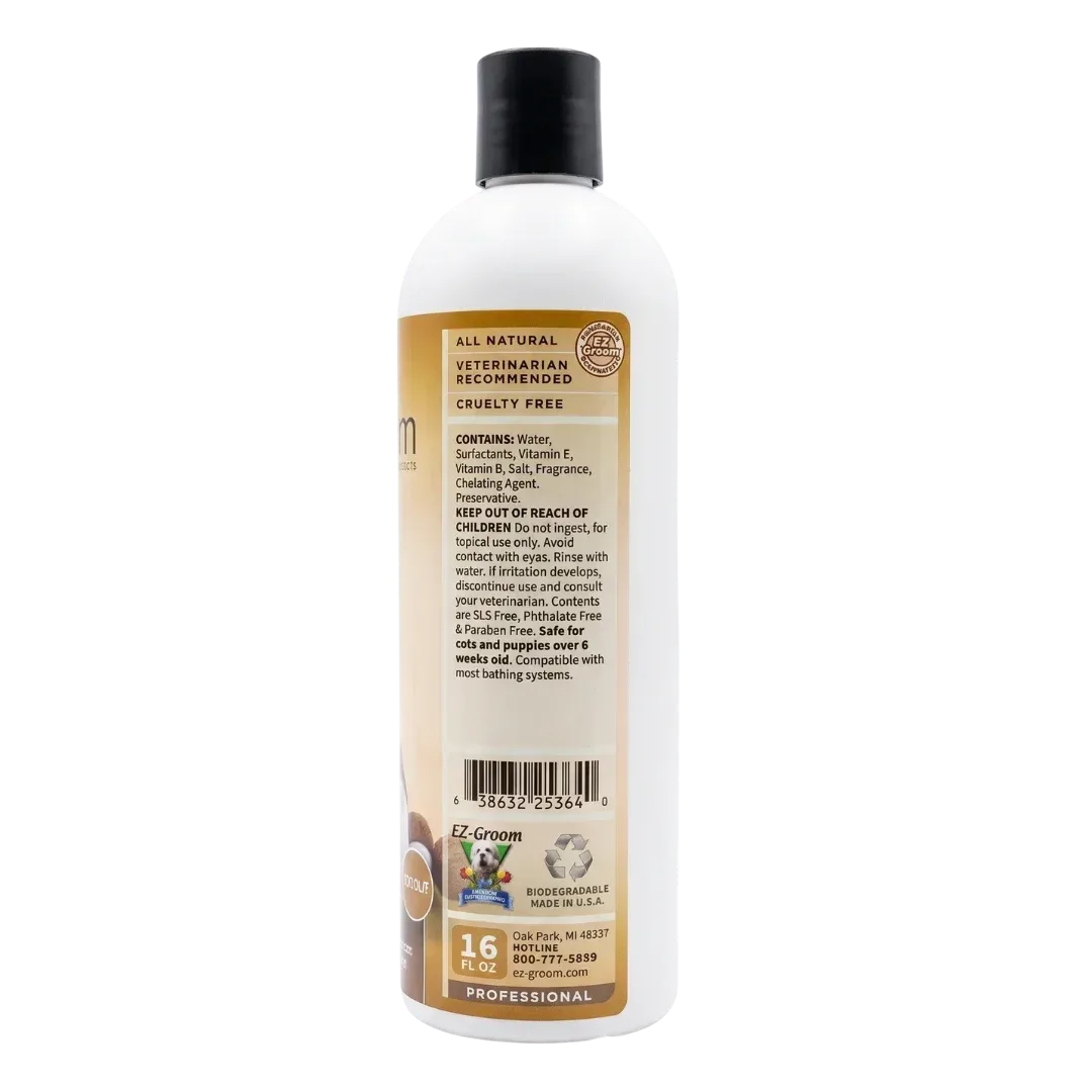 Coconutz Deodorizing & Refreshing Shampoo 16oz by EZ Groom - Image 2