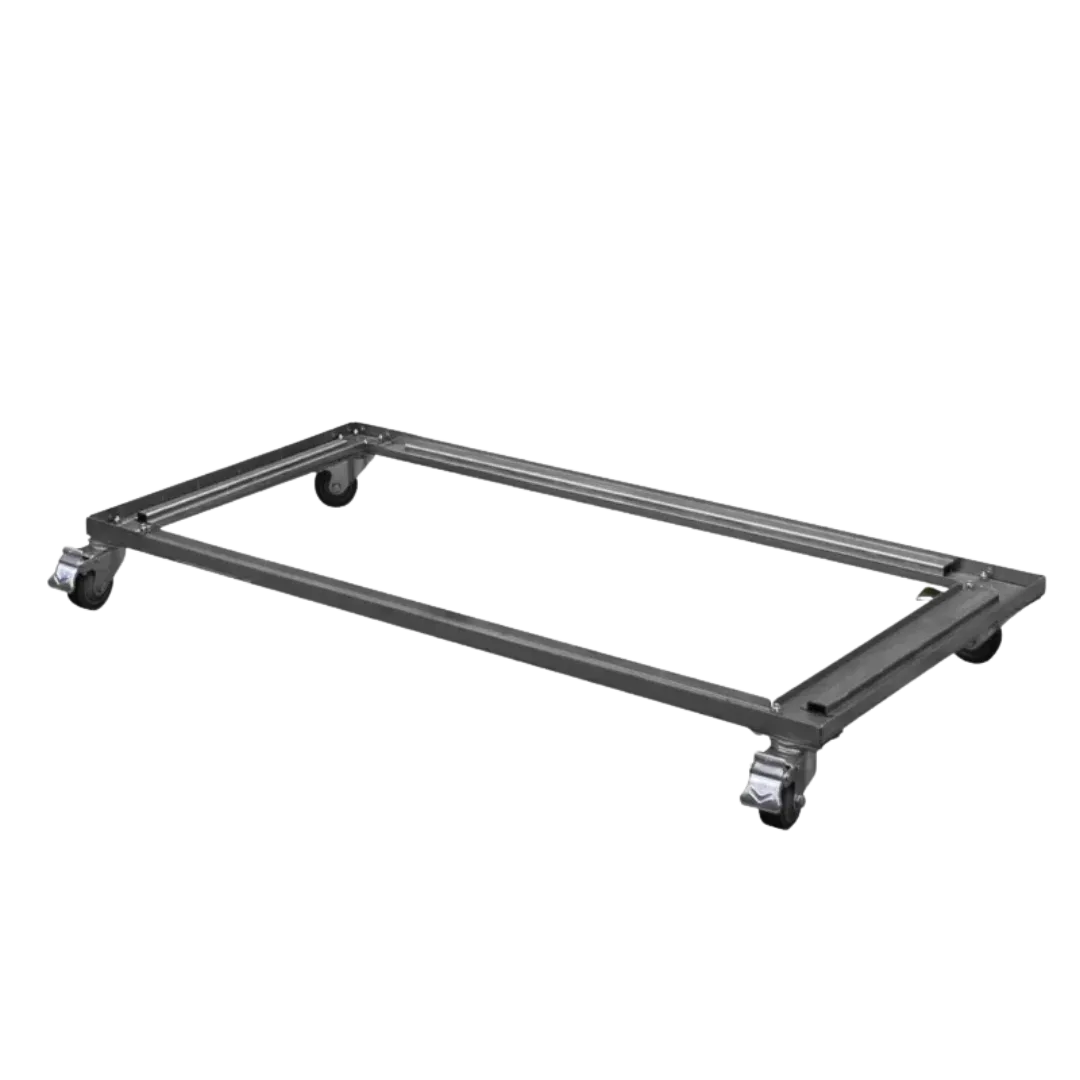 Base for WZ-304 Half Bank with 4 Casters by Waggz