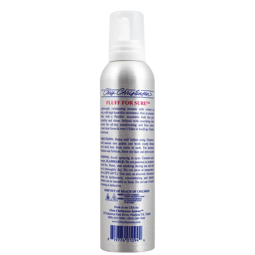 Fluff For Sure Mousse 8oz by Chris Christensen - Image 2