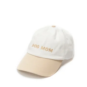 Ivory 2-Tone Dog Mom Hat
