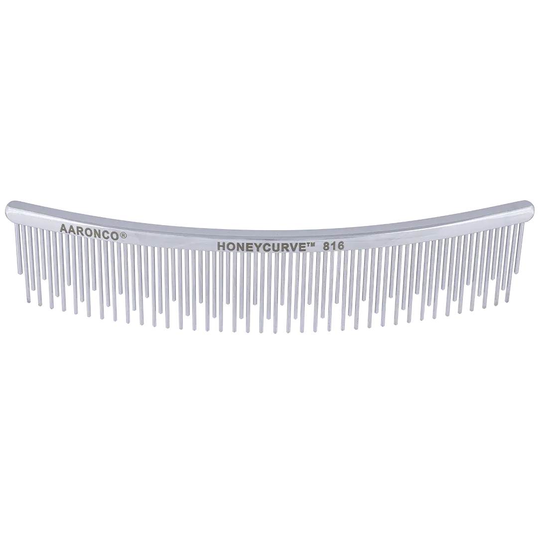 7" Honeycurve Staggered Pins Comb 816 by Aaronco