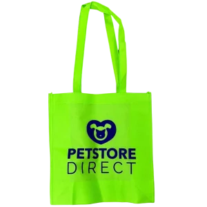Large Green Shopping Bag by PetStore.Direct