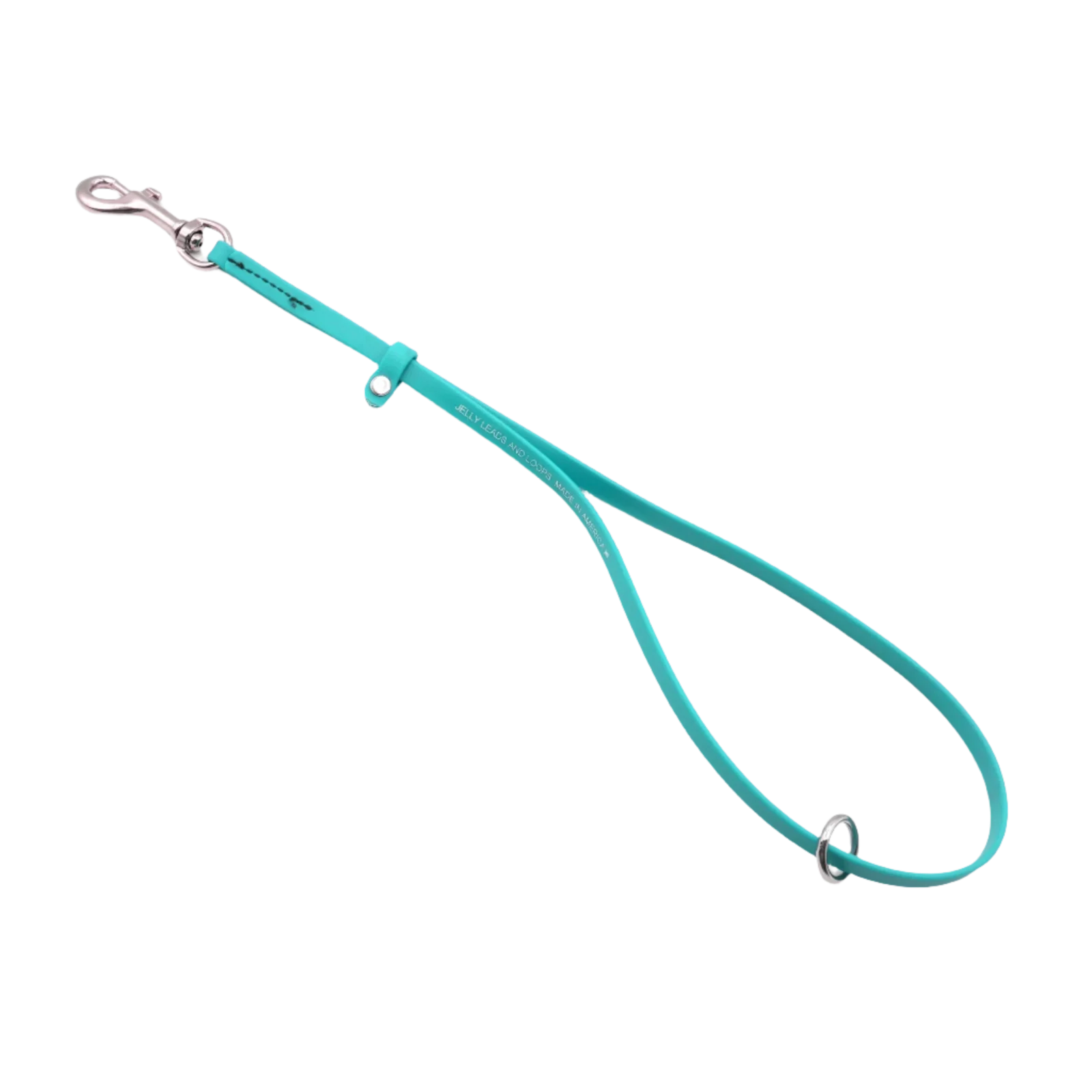 Grooming Loop 3/8"x18" With Ring Teal by Jelly Pet