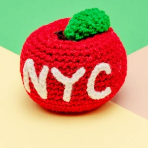 Take a Bite of the Little Apple NYC Dog Squeaky Toy (Dog & Co. Exclusive)