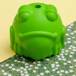 Bull Frog Tuff Chew & Treat Dispensing Dog Toy (Made in the USA)
