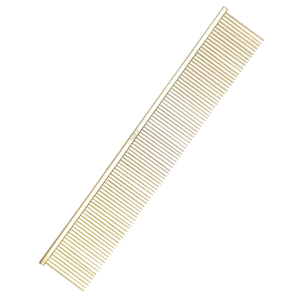 Niira 9" Koda Finishing Comb Gold by Irina Pinkusevich