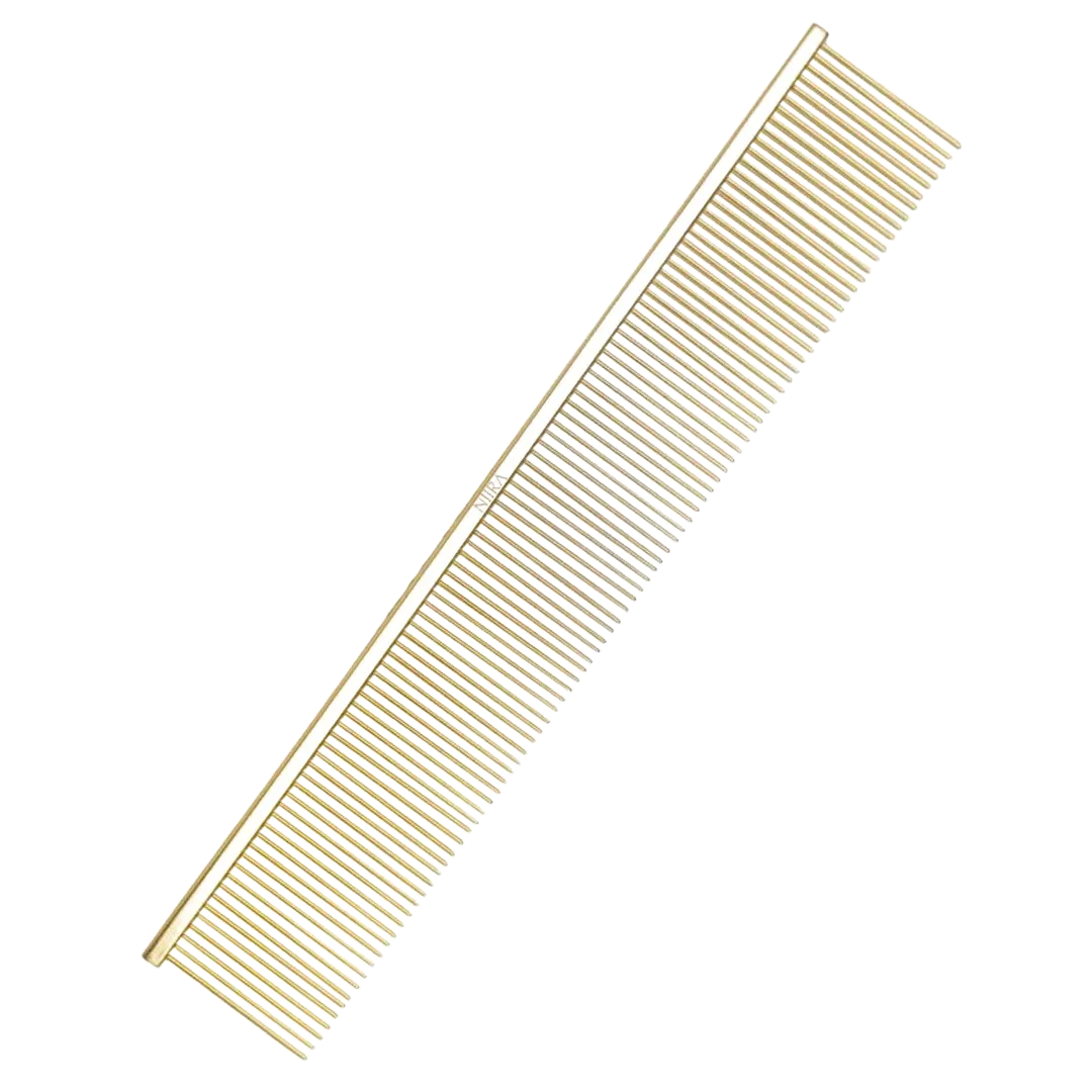 Niira 9" Koda Finishing Comb Gold by Irina Pinkusevich