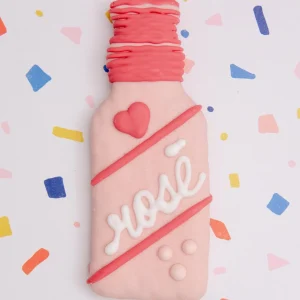 Rosè Baked Dog Cookie Treat