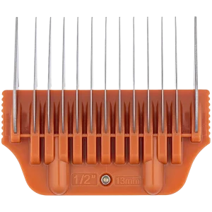 #1 1/2" Brown Wide Attachment Comb 13 mm by Zolitta