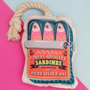 Sardines Rope Canvas Dog Toy