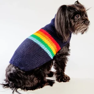 Alpaca Good Vibes Knit Dog Sweater <>