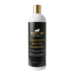 Top Cat Wonderful White Shampoo 16oz by Chris Christensen