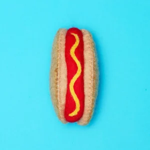 Hot Dog Catnip Cat Toy