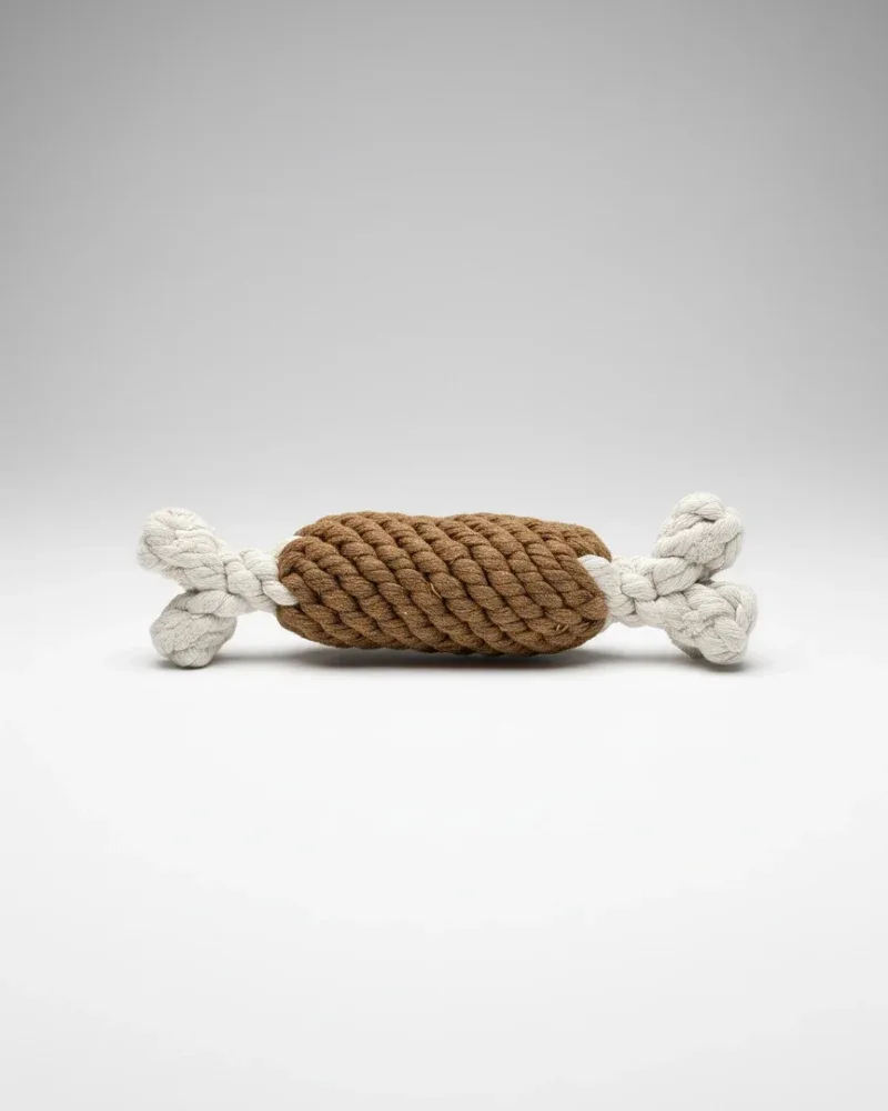 Smoked Ham Rope Dog Toy - Image 2