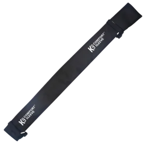 Black Comfort Sleeve for Dryer Hose by Electric Cleaner