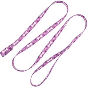 5ft Slip-Lead Leash Purple Bone by Groom Loop
