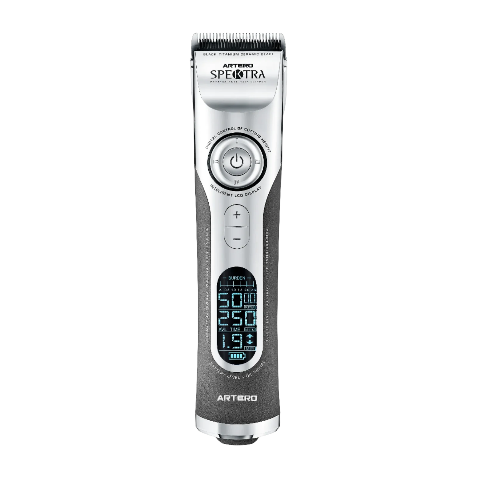 Spektra Cordless Digital Clipper with Free Oil Fresh by Artero - Image 2