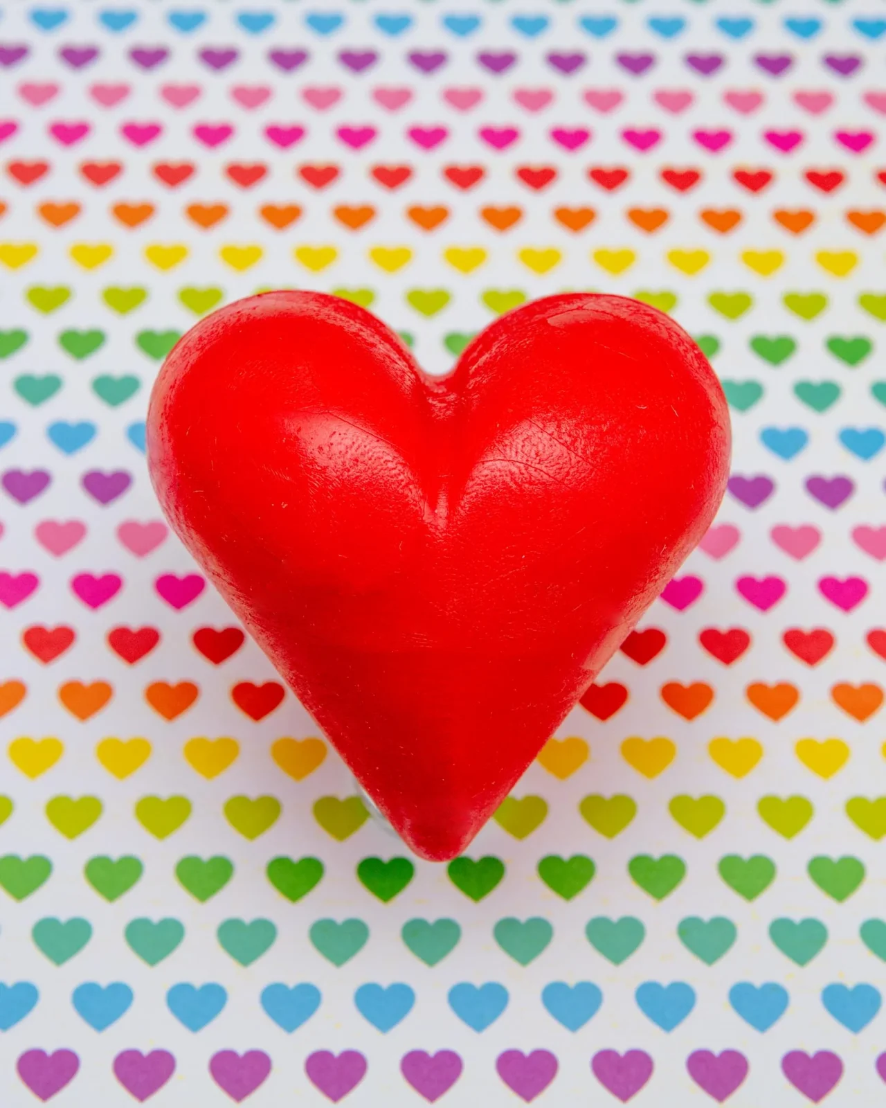 Dawg Heart Solid Rubber Dog Toy (Made in the USA) - Image 2