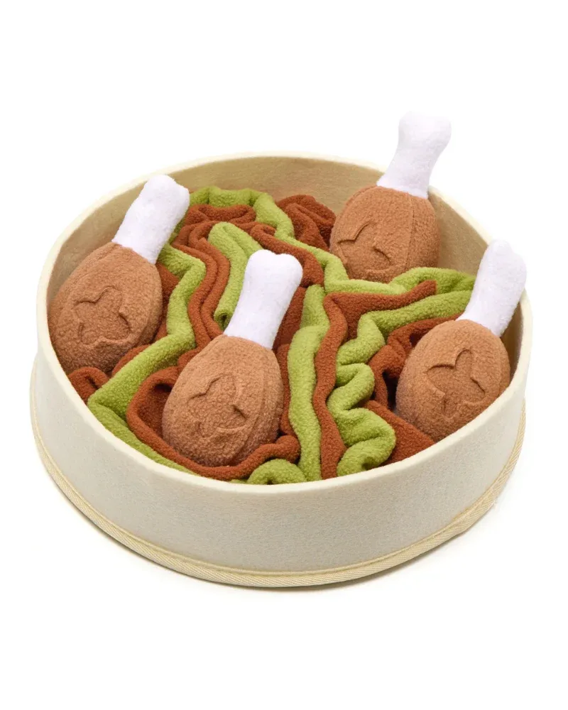 Chicken N'Gravy Dog Snuffle Bowl Toy - Image 2
