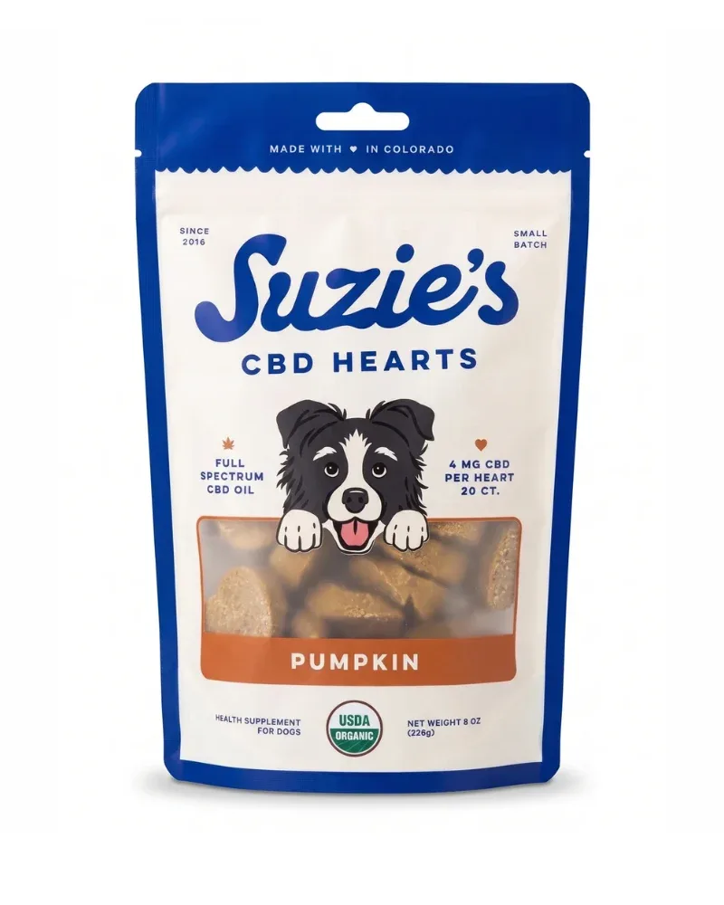 4mg CBD Dog Treats in Pumpkin