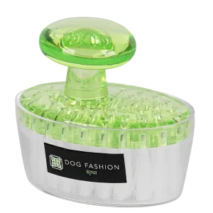 Green Face and Paw Brush by Dog Fashion Spa