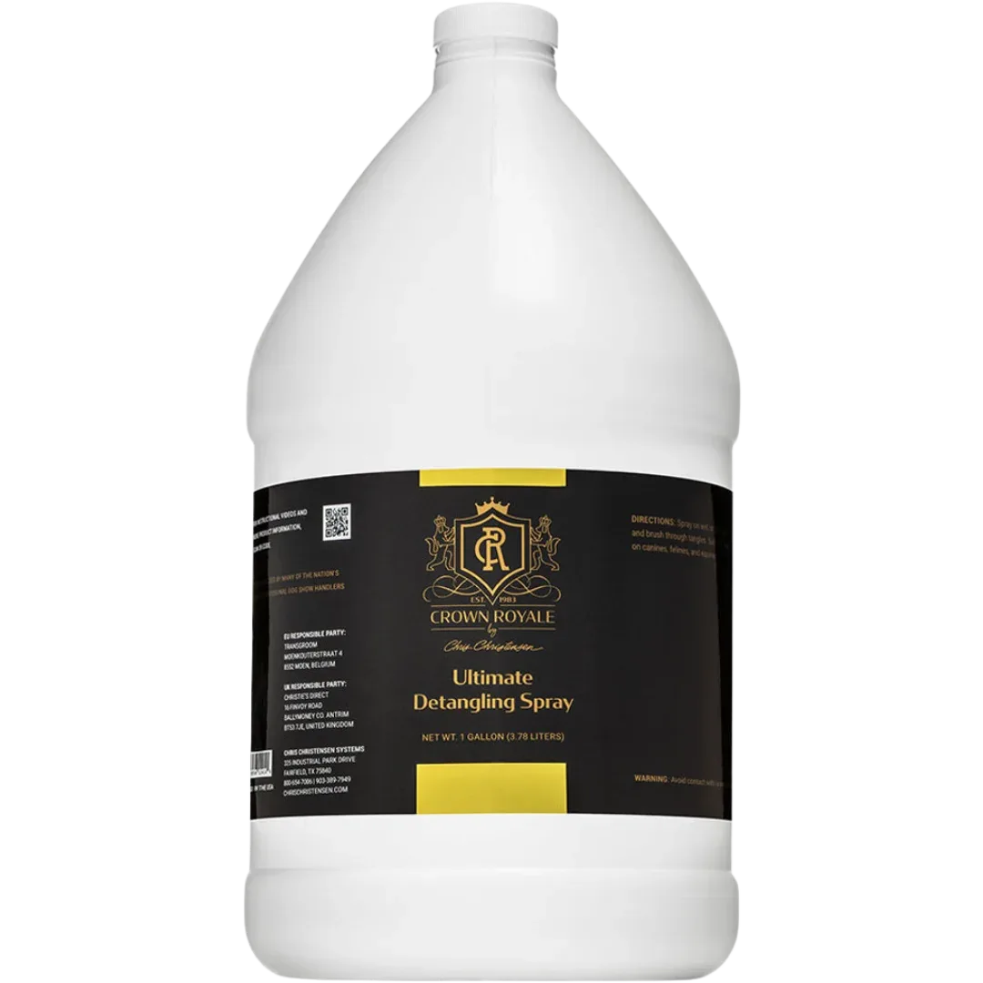 Ultimate Detangling Spray 1Gallon by Crown Royale