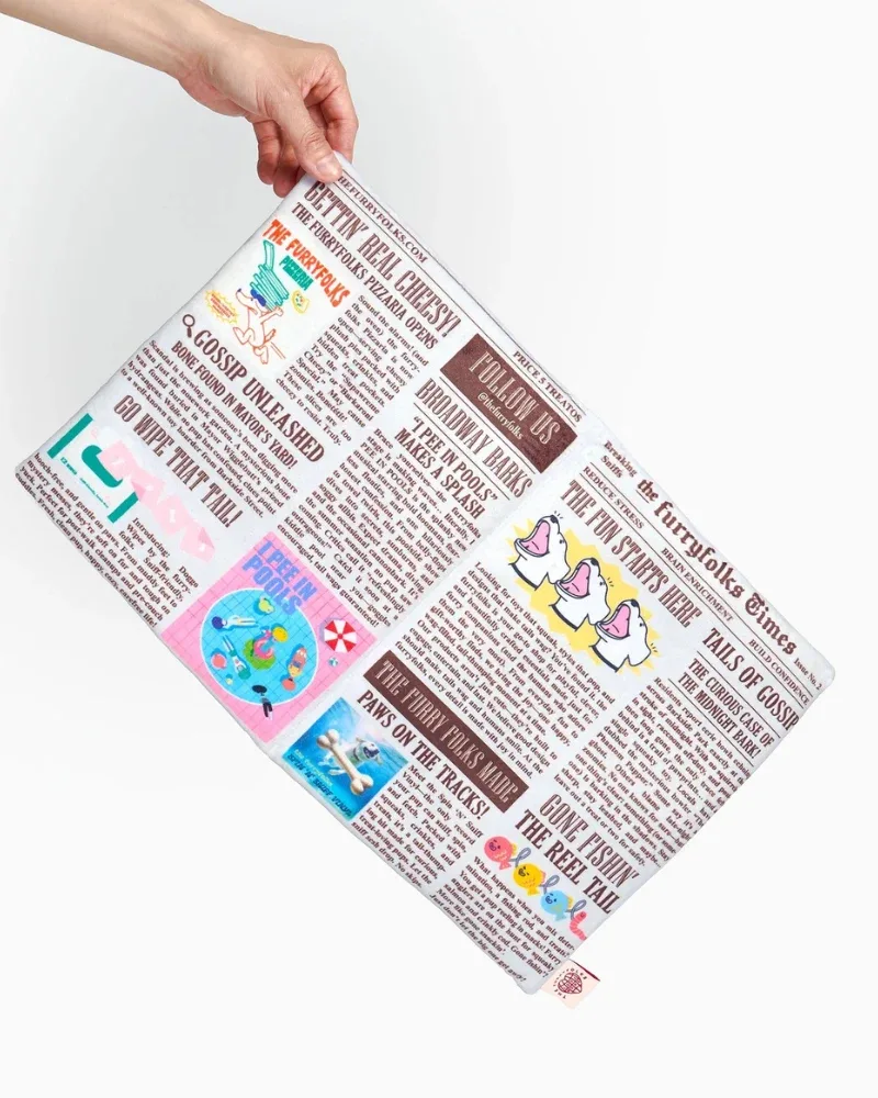 Newspaper Nosework Dog Toy (Issue No. 2)